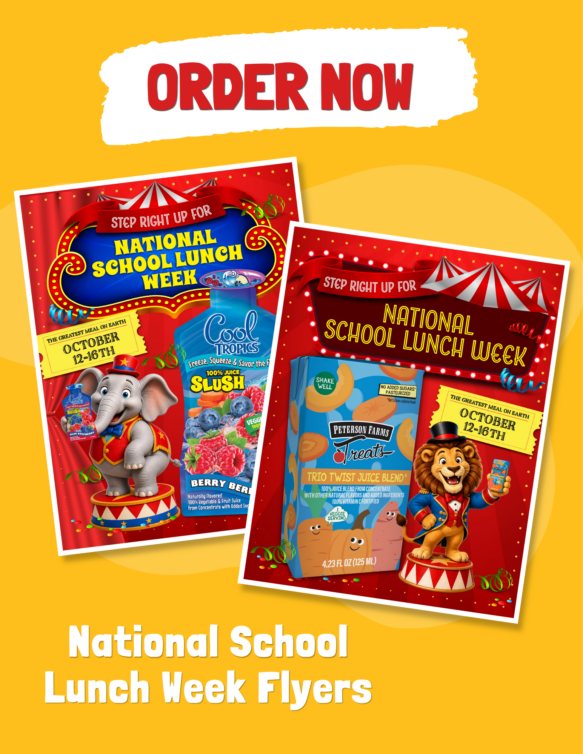 National School Lunch Week Flyers